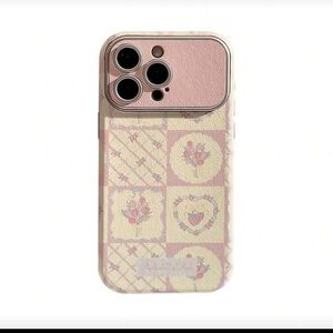 Floral Patchwork Pattern Phone Case - Pink for iPhone 13